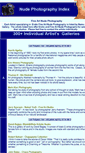 Mobile Screenshot of nudephotoindex.com